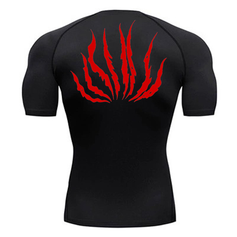 Tee Graphic Print - Camisetas atléticas de secado rápido con