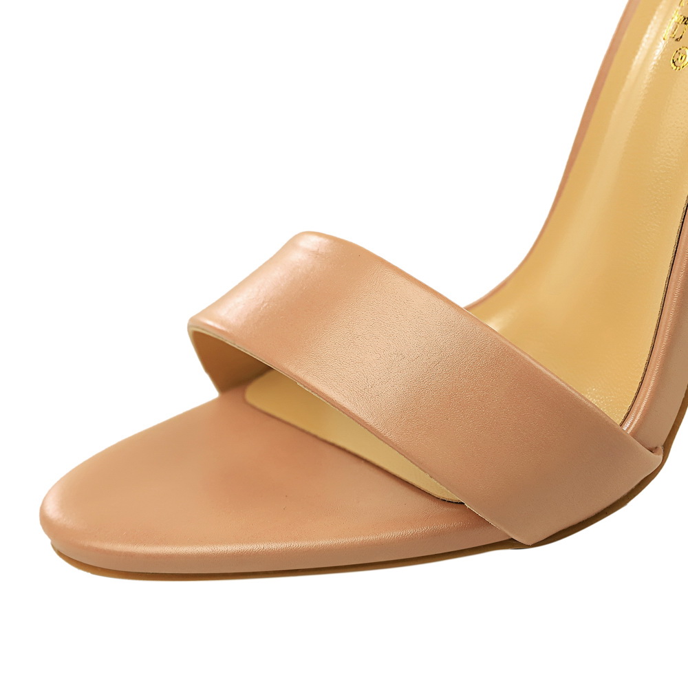 Sandalias de tacón alto de 11c - Casual Sandal Leather reseña y precio