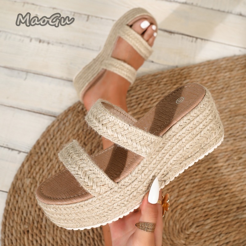 Sandalias de Plataforma con Pl - Espadrille Slip On reseña y precio