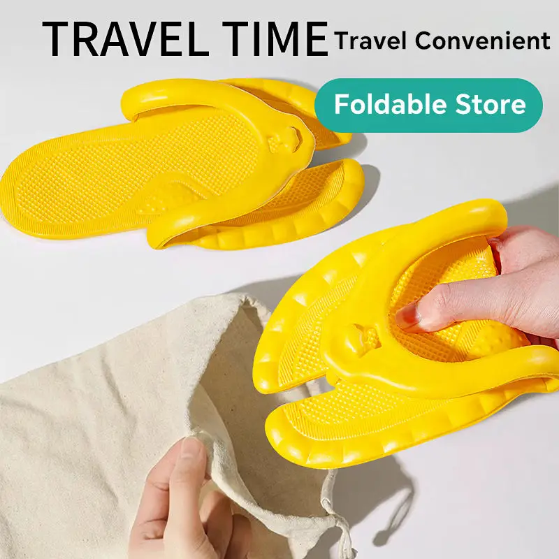 Zapatillas de viaje compactas  - Flip Flop Leather Men reseña y precio