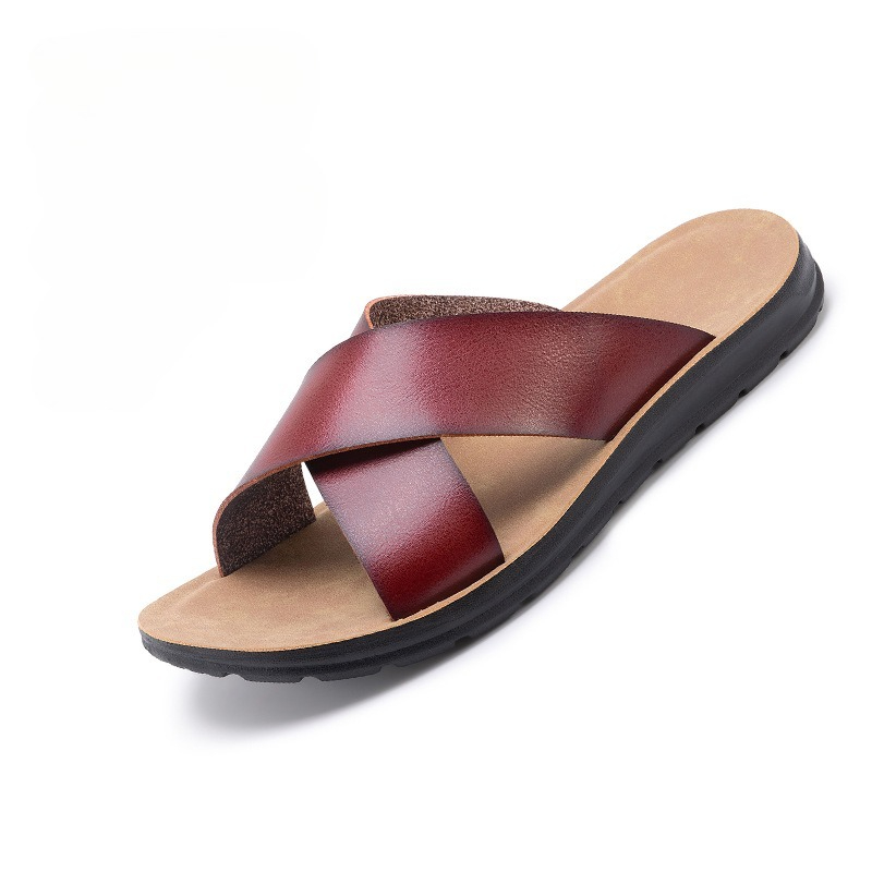 Nuevas Sandalias Italianas de  - Flip Flop Leather Men reseña y precio