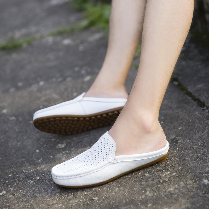 Mocasines informales de piel a - Flip Flop Leather Men reseña y precio