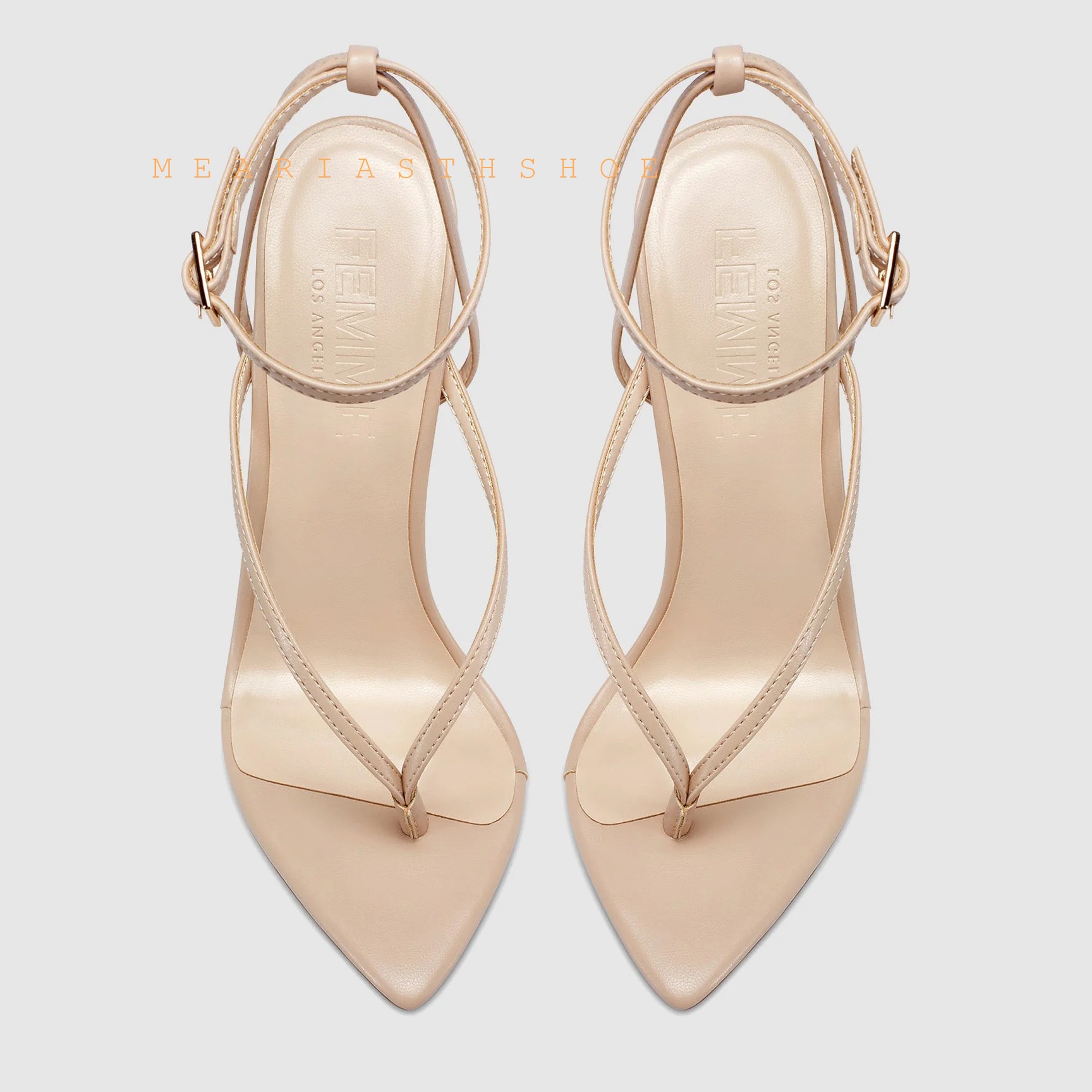 Sandalias Gladiador Beige y Ne - Casual Sandal Leather reseña y precio